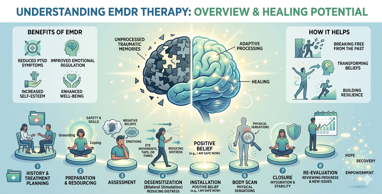 Understanding EMDR Therapy: An Overview Exploring the Healing Potential