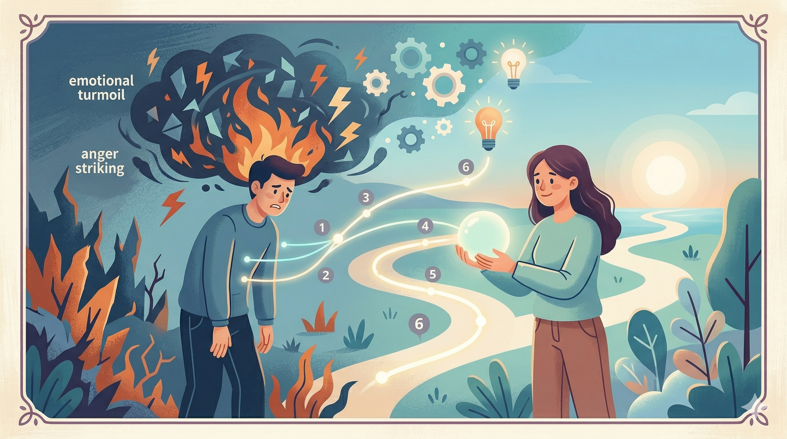 When Anger Strikes: 6 Steps to Guide Someone Through Emotional Turmoil"